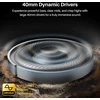 TOZO ant ausų dedamos Bluetooth ausinės su ANC, 90 val. baterija, HT3