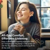 TOZO atvirų ausų belaidės Bluetooth 5.4 ausinės su adaptyviu triukšmo slopinimu T13064