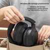 TOZO belaidės ant ausų dedamos Bluetooth 5.4 ausinės su mikrofonu, 70 val., T12040