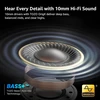 TOZO belaidės į ausis dedamos ausinės Bluetooth 5.4 su ANC ir ENC mikrofonais T11147