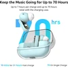 TOZO belaidės į ausis dedamos ausinės Bluetooth 5.4 su ANC ir ENC mikrofonais T11147