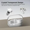 TOZO belaidės į ausis įdedamos ausinės Crystal Pods Bluetooth 5.4 su hibridiniu ANC T11147