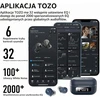 TOZO belaidės į ausis įdedamos Bluetooth 5.3 ausinės su hibridiniu ANC NC9