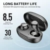 TOZO belaidės į ausis įdedamos Bluetooth 5.3 ausinės su mikrofonu, IPX6, T11173