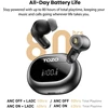 TOZO belaidės į ausis kišamos ausinės Bluetooth 5.4 su ANC, LDAC ir 6 mikrofonais NC20