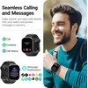 TOZO S6 išmanusis laikrodis su 1,85 col. AMOLED ekranu, Bluetooth skambučiais ir IP68