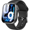 TOZO S6 išmanusis laikrodis su 1,85 col. AMOLED ekranu, Bluetooth skambučiais ir IP68