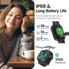 TOZO S6 išmanusis laikrodis su 1,85 col. AMOLED ekranu, Bluetooth skambučiais ir IP68