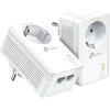 TP-Link Powerline AV1000 adapterių rinkinys su lizdu, Gigabit Ethernet, TL-PA7027P KIT