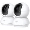 TP-Link Tapo vidaus Wi-Fi kamerų rinkinys C200P2, 1080p, pasukamas 360°, 2 vnt.