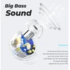 Tribit belaidės į ausis įstatomos Bluetooth 5.2 ausinės su mikrofonu FlyBuds 3S