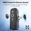 Tribit nešiojamasis Bluetooth garsiakalbis StormBox 2, 34 W, IPX7, 24 val., BTS32