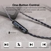 Tripowin ausinių keitimo laidas su mikrofonu 3,5 mm ir 0,78 mm 2 kontaktų jungtimi Grace