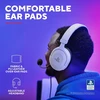 Trust Gaming GXT 498W Forta laidinės PS5 žaidimų ausinės su nuimamu mikrofonu, 50 mm