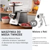 Twinzee elektrinė mėsmalė 1500 W su dešrų kimšimo antgaliais B07THPPJM1
