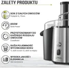 Twinzee sulčiaspaudė 850 W, 2 greičių, 1 l talpa, nerūdijančio plieno korpusas