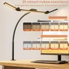 TYEE LED stalinė lempa, 24 W, su spaustuku, M001