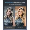 UBeesize 12" LED žiedinė lempa su telefonu laikikliu ir 50" trikoju, USB maitinimas