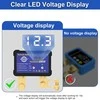UCkasayfy nuotoliniu būdu valdomas 12 V 240 A akumuliatoriaus atjungiklis su LED įtampų indikatoriumi BS005