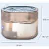 Ufesa automatinė gertuvė augintiniams 2,5 l su aktyvintos anglies ir dervos filtru 87206040