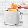 Ufesa Classic Pinup vintage skrudintuvas, 850 W, 2 plačios angos, baltas