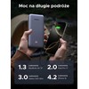 UGREEN 20000 mAh 45W USB-C powerbankas su integruotu kabeliu, 3 prievadai