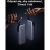 UGREEN 20000 mAh 45W USB-C powerbankas su integruotu kabeliu, 3 prievadai