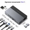 UGREEN 9in1 USB-C dokinė stotelė Steam Deck/ROG Ally su 4K60 HDMI, 100W PD ir LAN