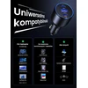 UGREEN automobilinis įkroviklis 130 W su 2 USB-C ir USB-A jungtimis, CD293