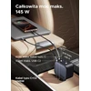 UGREEN automobilinis įkroviklis 145 W su USB-C kabeliu ir 4 prievadais EC604