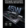 Automobilinis įkroviklis Ugreen CD239 USB-C/USB-A, 63W, juodos spalvos