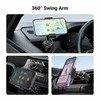UGREEN automobilinis telefono laikiklis ant ventiliacijos grotelių, 360° pasukamas, juodas