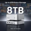 UGREEN USB-C į Mac Mini M4/M4 Pro 11w1 - pilka