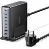 UGREEN GaN USB-C stalinė įkrovimo stotelė 200 W, 8x USB (6x USB-C, 2x USB-A), juoda