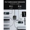 UGREEN GaN USB-C stalinė įkrovimo stotelė 200 W, 8x USB (6x USB-C, 2x USB-A), juoda