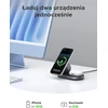 UGREEN magnetinė belaidė įkrovimo stotelė Qi2 15 W, 2 įrenginiams, W701