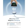 UGREEN magnetinis belaidis įkroviklis Qi2 25 W su USB-C 1.5 m laidu W753