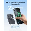UGREEN magnetinis belaidis išorinis akumuliatorius 10000 mAh Qi2 15 W, USB-C 20 W PB763