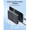 UGREEN magnetinis belaidis išorinis akumuliatorius 10000 mAh Qi2 15 W, USB-C 20 W PB763