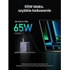 UGREEN Nexode Pro GaN tinklo įkroviklis 65 W su 2 USB-C ir USB-A jungtimis, 25261