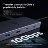 UGREEN Revodok Pro USB-C dokavimo stotelė 11 prievadų, 10 Gb/s, dviem 4K monitoriams, 55766