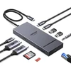 UGREEN Revodok Pro USB-C dokavimo stotelė 11 prievadų, 10 Gb/s, dviem 4K monitoriams, 55766