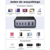UGREEN USB-C stalinė įkrovimo stotelė 100 W, 6 prievadų, modelis 65190