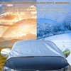 UIHOL automobilio priekinio stiklo uždangalas SUV su veidrodėlių uždangalais, 235 x 135 cm
