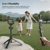 Ulanzi fotoaparato trikojis MT90 CKA 2 viename su greitu atlaisvinimu, 62 cm, 1,5kg keliamoji galia, galvutė 360°