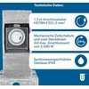 Unitec lauko elektros lizdų skirstytuvas su laikmačiu, 2 lizdai, IP44, granitinis dizainas, 3680 W, 42443