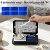 UNIWEIGH miligraminės svarstyklės 50 g, 0,001 g tikslumas, LCD ekranas, UNI-1834-BL50
