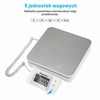 UNIWEIGH siuntinių svarstyklės su LCD ekranu, tara, 88 lb apkrova ir 0,1 oz tikslumu UNI-SK4