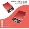 UNIWEIGH siuntų svarstyklės iki 40 kg su LCD ekranu ir neslystančia platforma UW-QP-S7