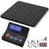 UNIWEIGH skaitmeninės siuntų svarstyklės iki 200 kg, 10 g tikslumo, su LCD ekranu UNI-PS4B-PRO-WI